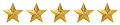 5 stars rating
